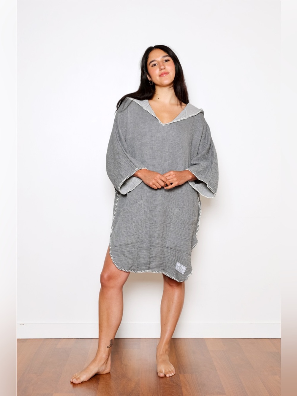 NWT Tofino Towel The Cocoon Cotton Muslin Poncho